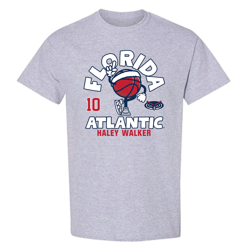 FAU - NCAA Women's Basketball : Haley Walker - T-Shirt-0