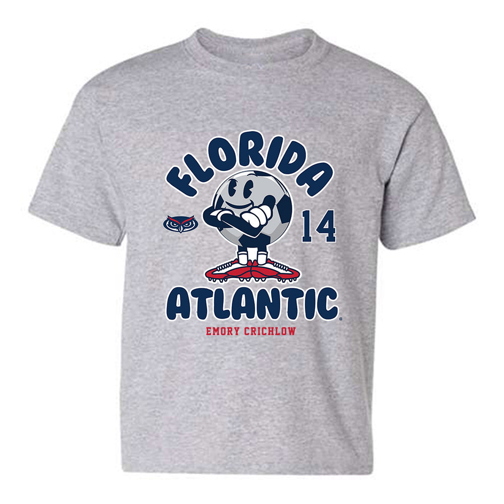 FAU - NCAA Men's Soccer : Emory Crichlow - Youth T-Shirt-0