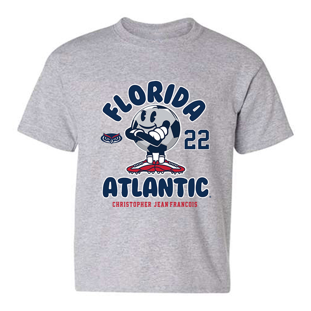 FAU - NCAA Men's Soccer : Christopher Jean-Francois - Youth T-Shirt-0
