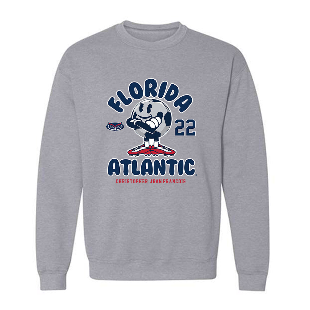 FAU - NCAA Men's Soccer : Christopher Jean-Francois - Crewneck Sweatshirt-0