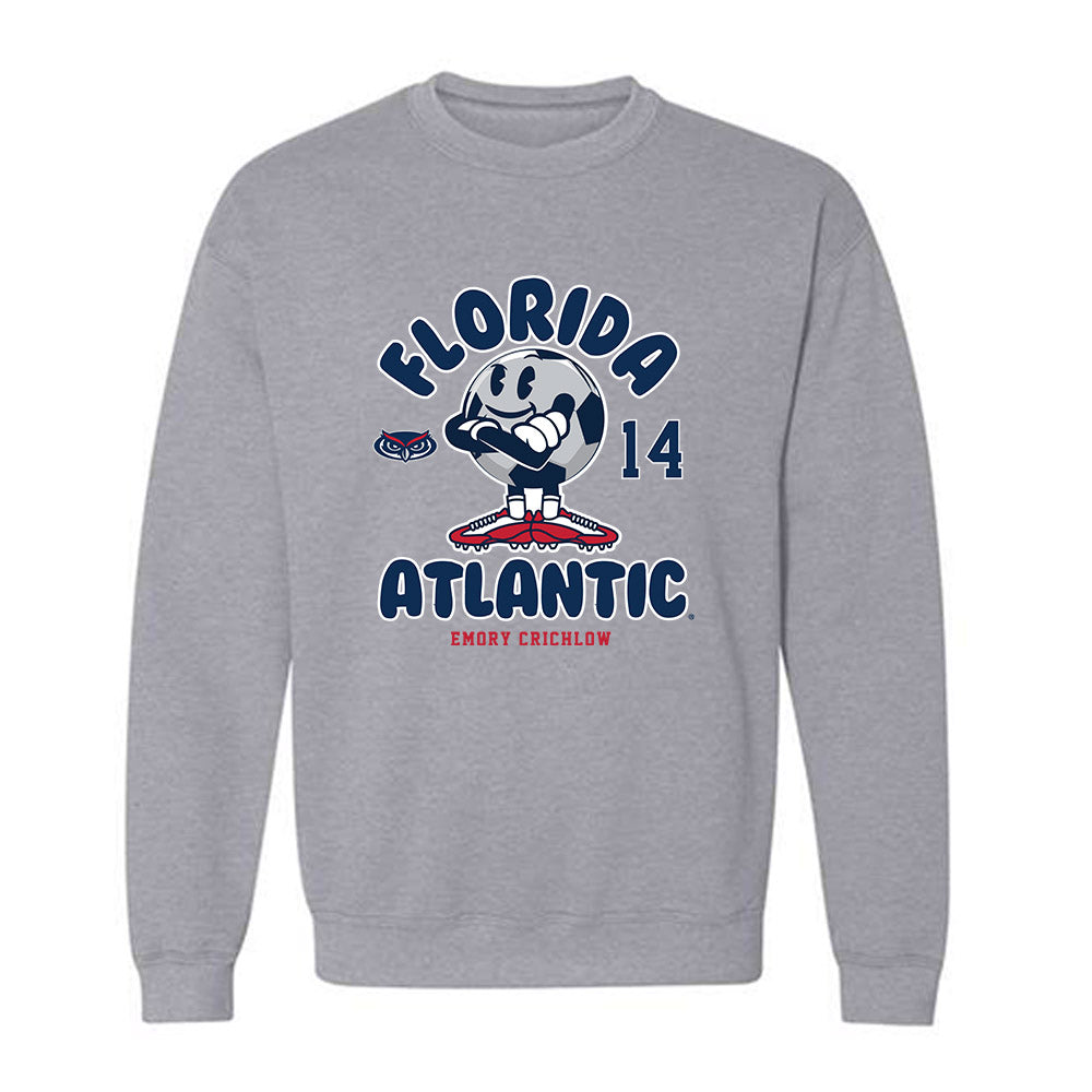 FAU - NCAA Men's Soccer : Emory Crichlow - Crewneck Sweatshirt-0