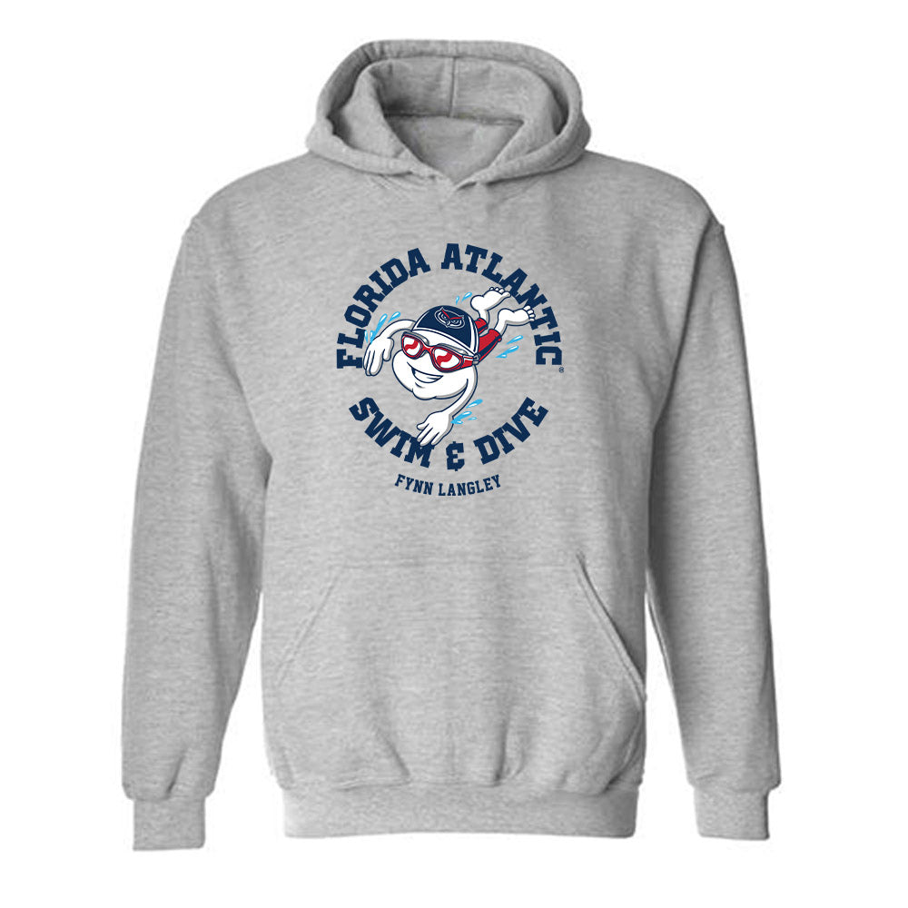 FAU - NCAA Women's Swimming & Diving : Fynn Langley - Hooded Sweatshirt-0