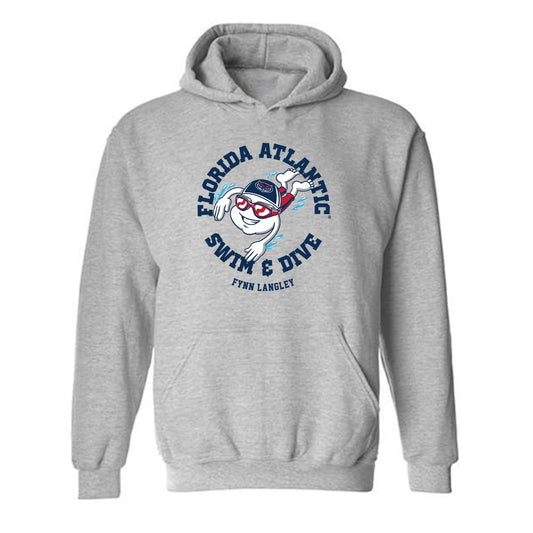 FAU - NCAA Women's Swimming & Diving : Fynn Langley - Hooded Sweatshirt-0