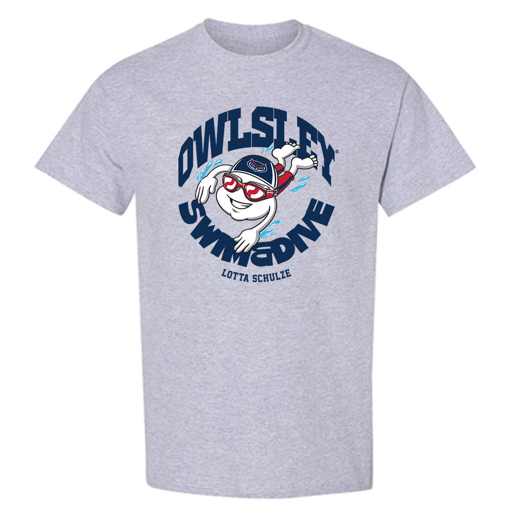 FAU - NCAA Women's Swimming & Diving : Lotta Schulze - T-Shirt-0