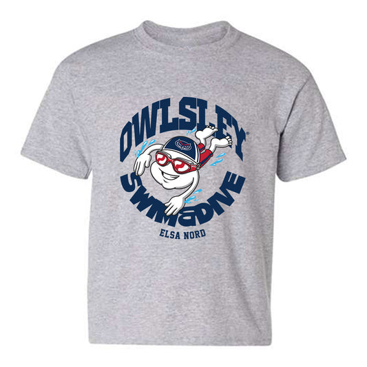 FAU - NCAA Women's Swimming & Diving : Elsa Nord - Youth T-Shirt-0