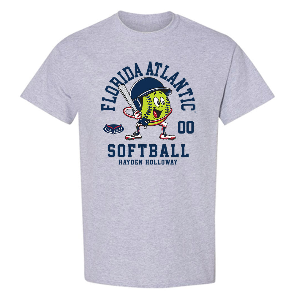 FAU - NCAA Softball : Hayden Holloway - T-Shirt-0