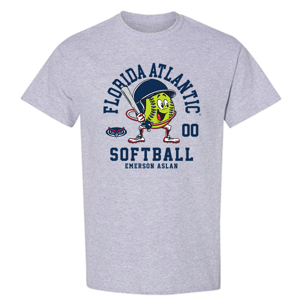 FAU - NCAA Softball : Emerson Aslan - T-Shirt-0