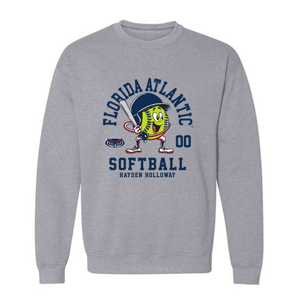 FAU - NCAA Softball : Hayden Holloway - Crewneck Sweatshirt-0