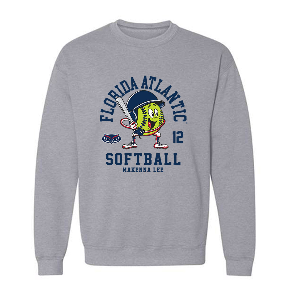 FAU - NCAA Softball : Makenna Lee - Crewneck Sweatshirt-0