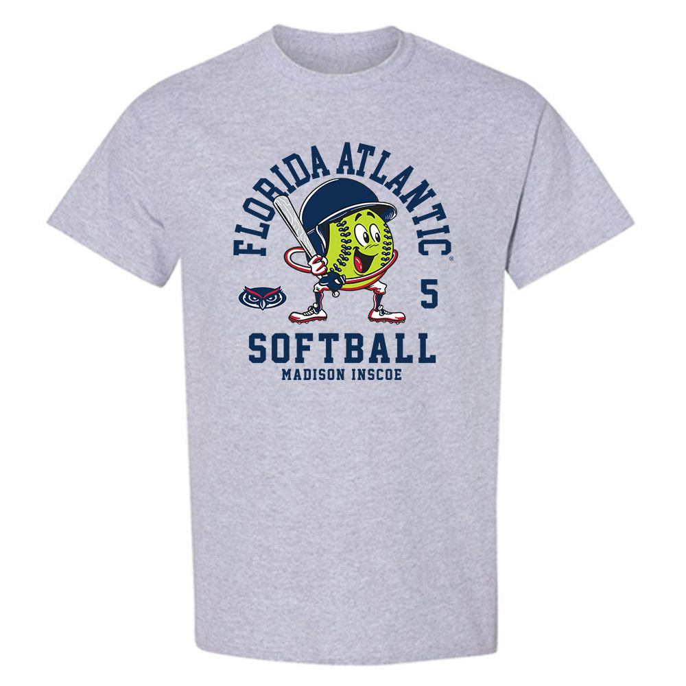 FAU - NCAA Softball : Madison Inscoe - T-Shirt-0