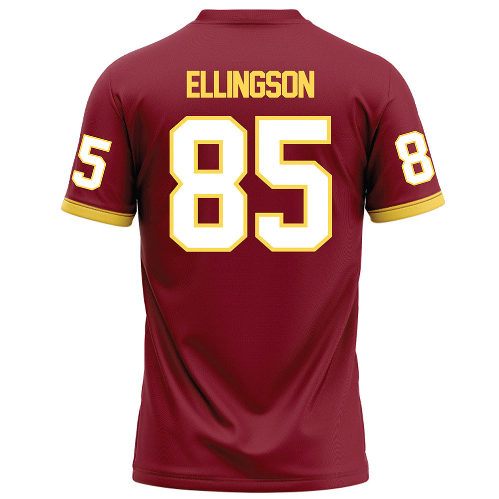NSU - NCAA Football : Brock Ellingson - Maroon Football Jersey-1