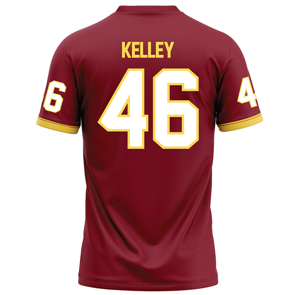 NSU - NCAA Football : Landon Kelley - Maroon Football Jersey-1