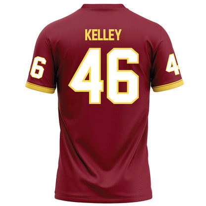 NSU - NCAA Football : Landon Kelley - Maroon Football Jersey-1