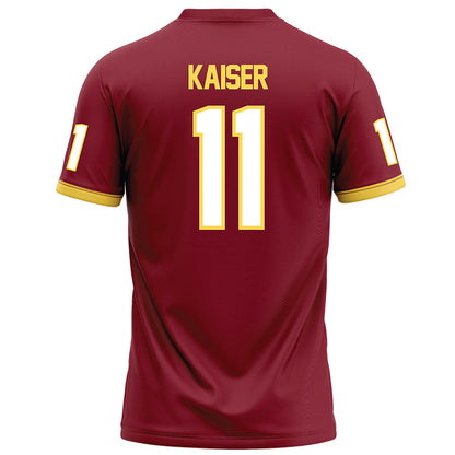 NSU - NCAA Football : Cade Kaiser - Maroon Football Jersey-1