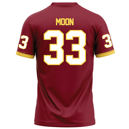 NSU - NCAA Football : Brady Moon - Maroon Football Jersey-1