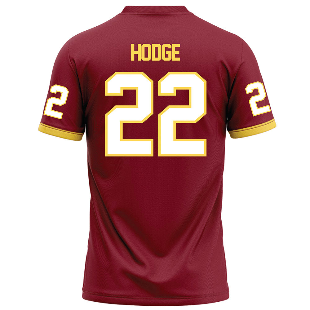 NSU - NCAA Football : Dreavin Hodge - Maroon Football Jersey-1