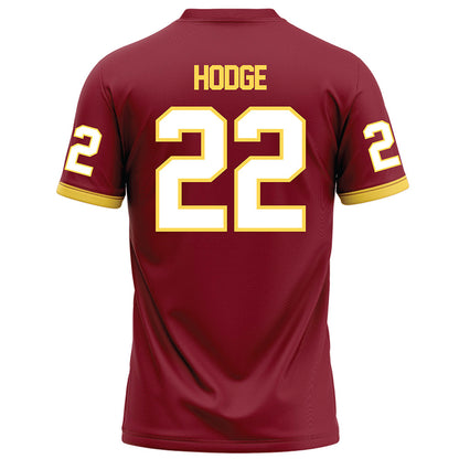 NSU - NCAA Football : Dreavin Hodge - Maroon Football Jersey-1