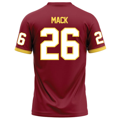 NSU - NCAA Football : Malachi Mack - Maroon Football Jersey-1