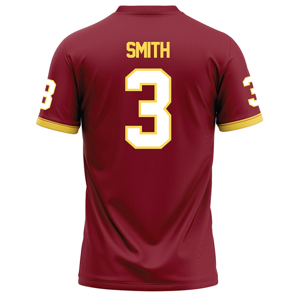 NSU - NCAA Football : DJ Smith - Maroon Football Jersey-1