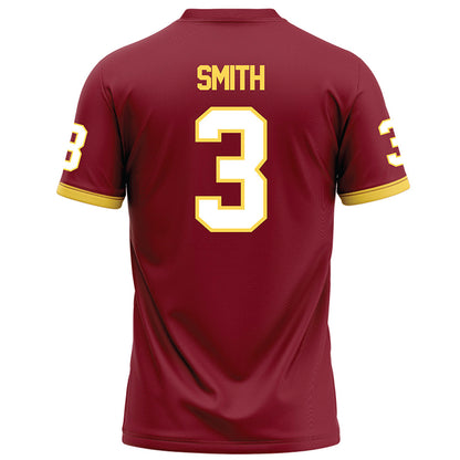 NSU - NCAA Football : DJ Smith - Maroon Football Jersey-1