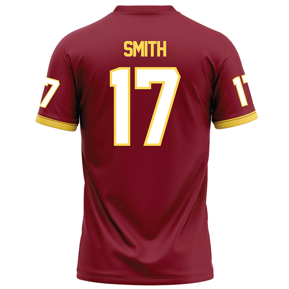 NSU - NCAA Football : Jojo Smith - Maroon Football Jersey-1