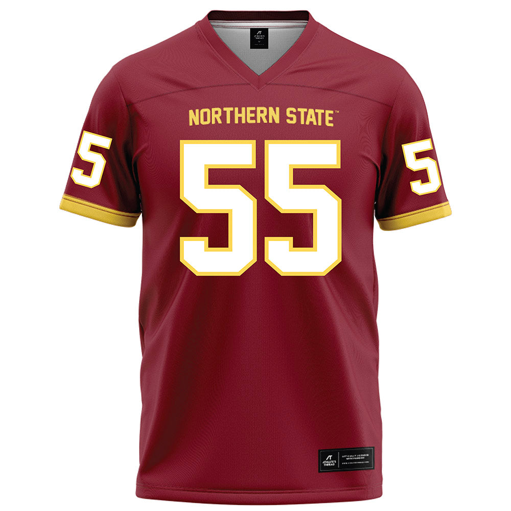 NSU - NCAA Football : max scott - Maroon Football Jersey-0