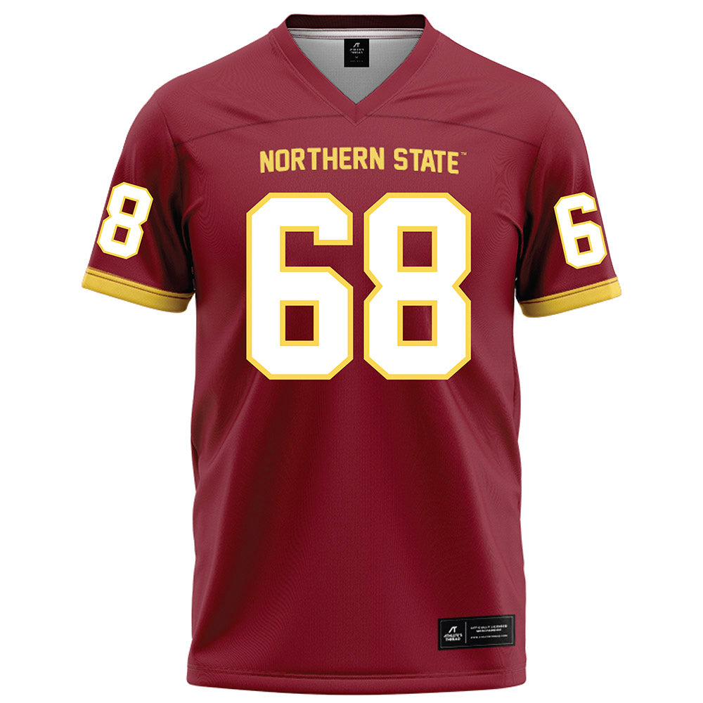 NSU - NCAA Football : Quinton Mastropietro - Maroon Football Jersey-0