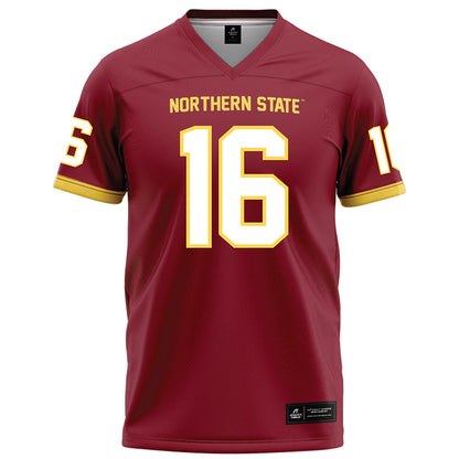 NSU - NCAA Football : Colten Meyer - Maroon Football Jersey-0