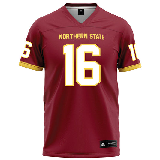 NSU - NCAA Football : Colten Meyer - Maroon Football Jersey-0