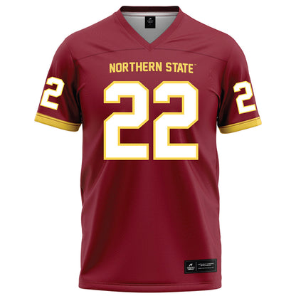 NSU - NCAA Football : Dreavin Hodge - Maroon Football Jersey-0