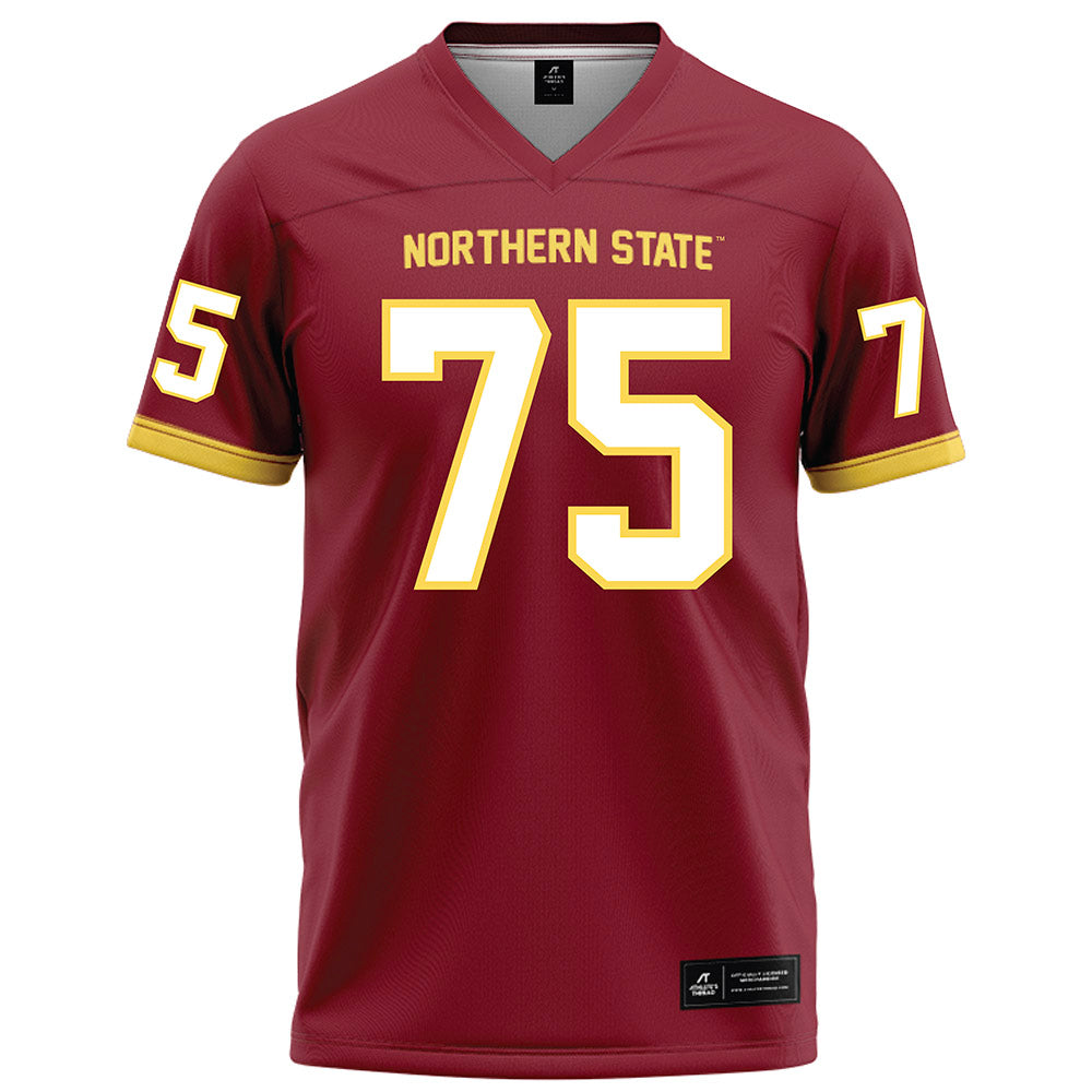 NSU - NCAA Football : Felipe Gonzalez - Maroon Football Jersey-0