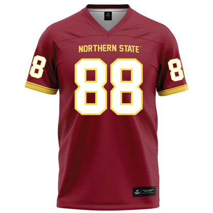 NSU - NCAA Football : Cooper White - Maroon Football Jersey-0