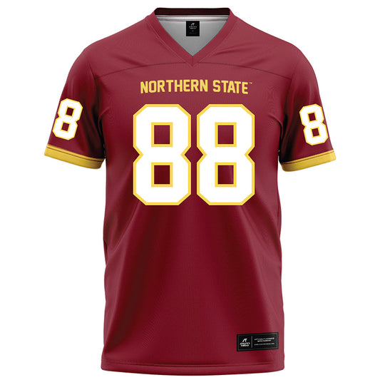 NSU - NCAA Football : Cooper White - Maroon Football Jersey-0