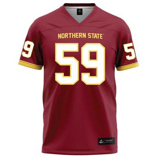 NSU - NCAA Football : Harrison Smith - Maroon Football Jersey-0