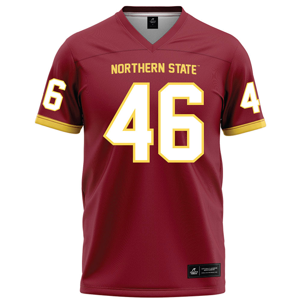 NSU - NCAA Football : Landon Kelley - Maroon Football Jersey-0