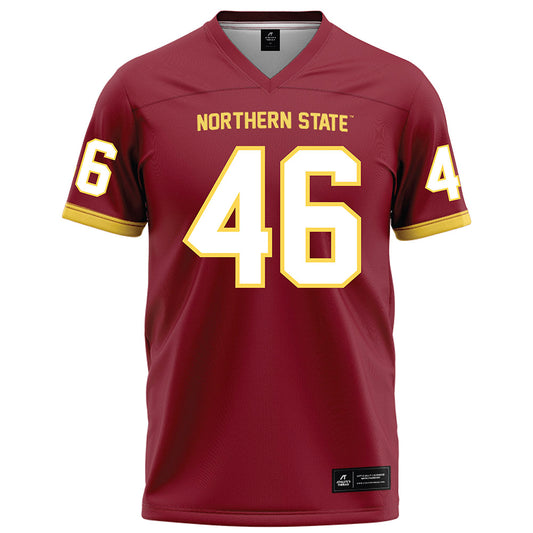 NSU - NCAA Football : Landon Kelley - Maroon Football Jersey-0