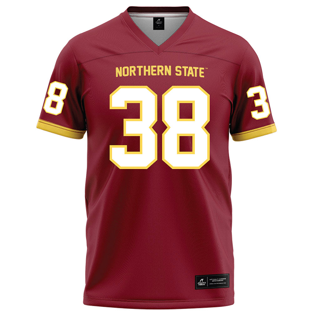 NSU - NCAA Football : Grayson Fisher - Maroon Football Jersey-0