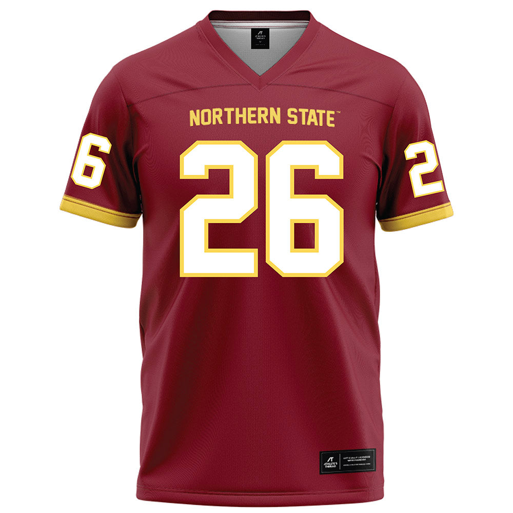 NSU - NCAA Football : Malachi Mack - Maroon Football Jersey-0