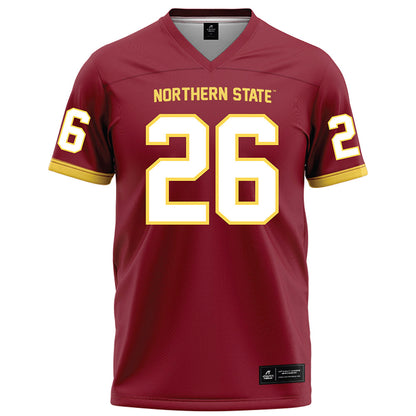 NSU - NCAA Football : Malachi Mack - Maroon Football Jersey-0