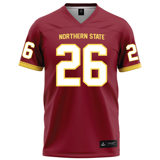 NSU - NCAA Football : Malachi Mack - Maroon Football Jersey-0