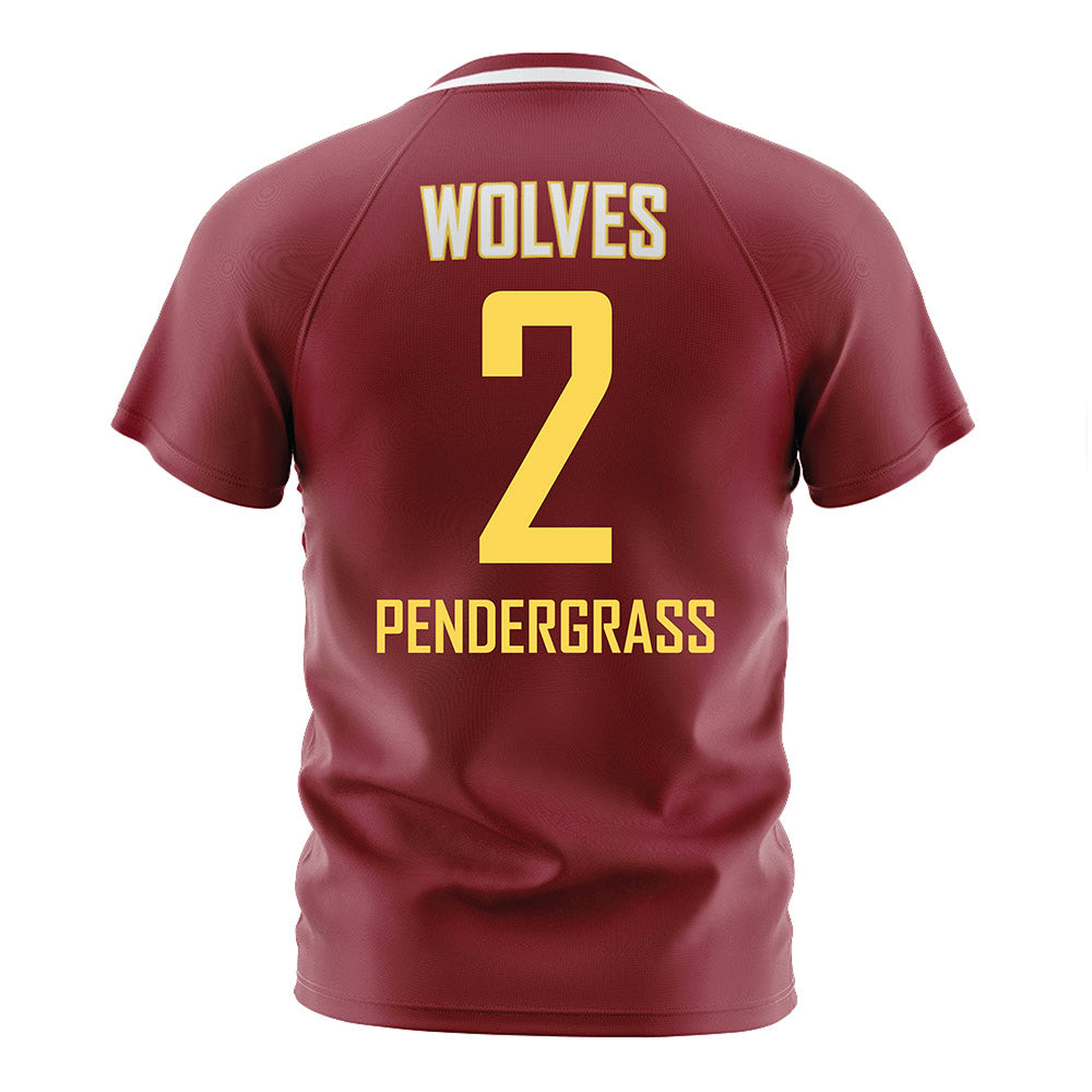 NSU - NCAA Women's Soccer : Paityn Pendergrass - Maroon Soccer Jersey-1