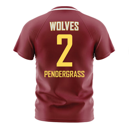 NSU - NCAA Women's Soccer : Paityn Pendergrass - Maroon Soccer Jersey-1
