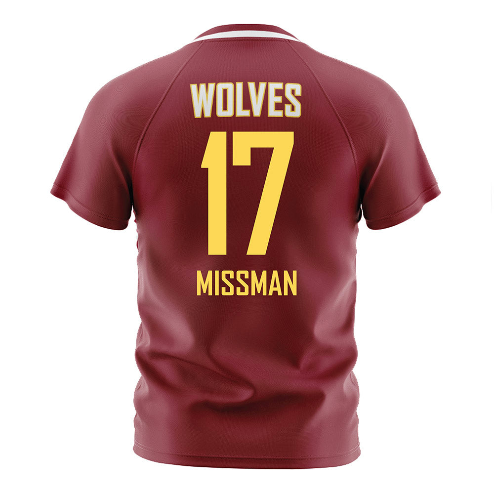 NSU - NCAA Women's Soccer : Abby Missman - Maroon Soccer Jersey