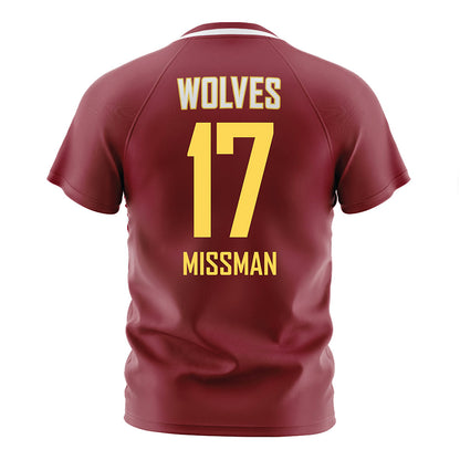 NSU - NCAA Women's Soccer : Abby Missman - Maroon Soccer Jersey