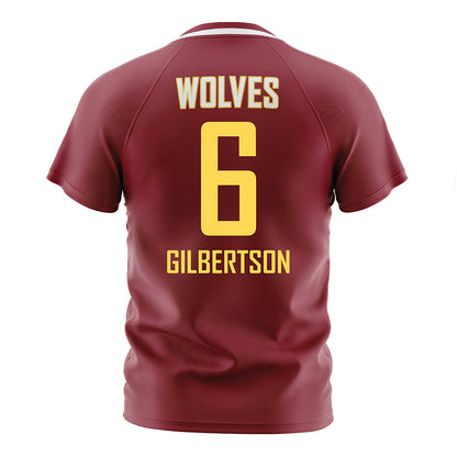 NSU - NCAA Women's Soccer : Sydney Gilbertson - Maroon Soccer Jersey