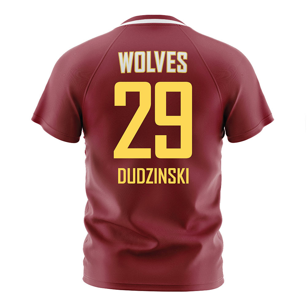 NSU - NCAA Women's Soccer : Taylor Dudzinski - Maroon Soccer Jersey
