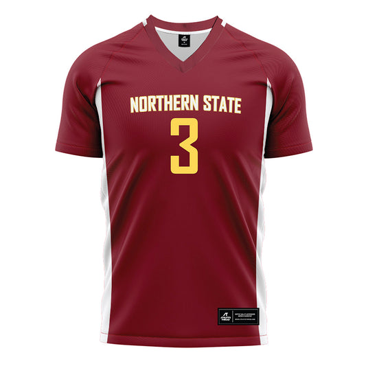 NSU - NCAA Women's Soccer : Chloe Voss - Maroon Soccer Jersey-0