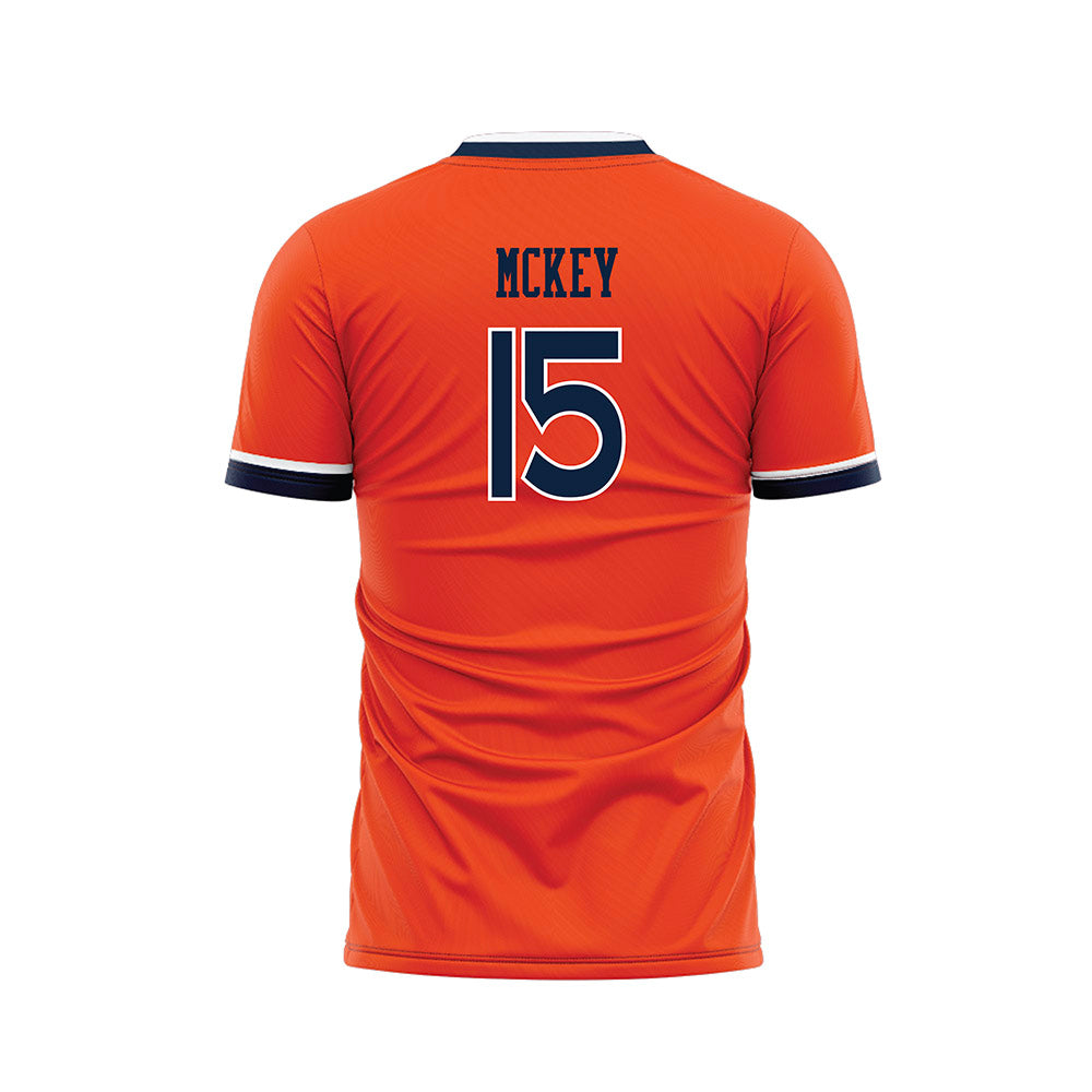 Auburn - NCAA Women's Soccer : Tamar McKey - Orange Soccer Jersey-1