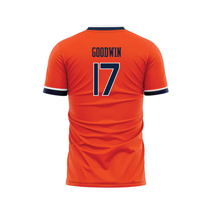 Auburn - NCAA Women's Soccer : Allison Goodwin - Orange Soccer Jersey-1