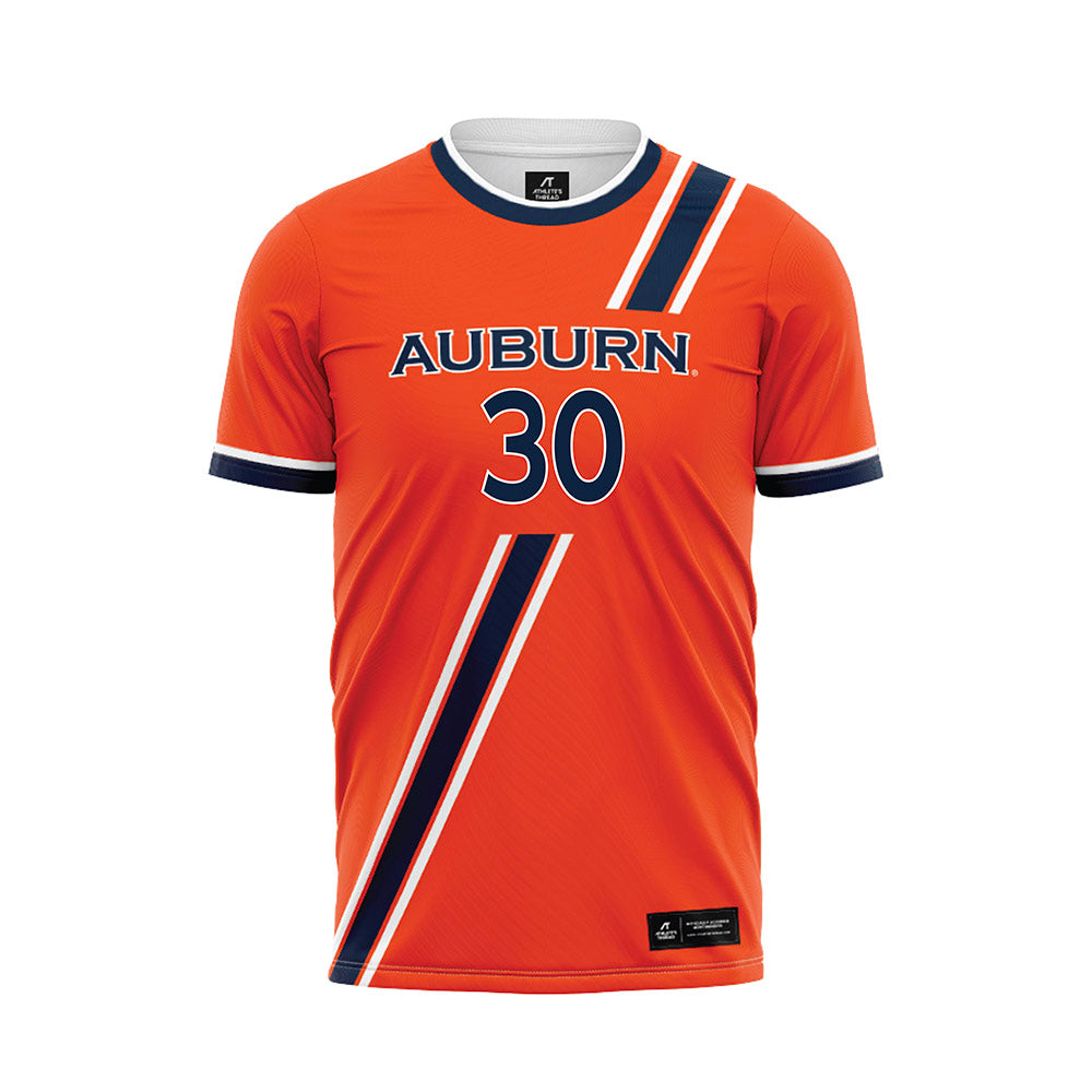 Auburn - NCAA Women's Soccer : Tahirah Turnage - Orange Soccer Jersey-0